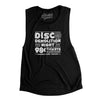 Disco Demolition Night Women's Flowey Scoopneck Muscle Tank-Black-Allegiant Goods Co. Vintage Sports Apparel