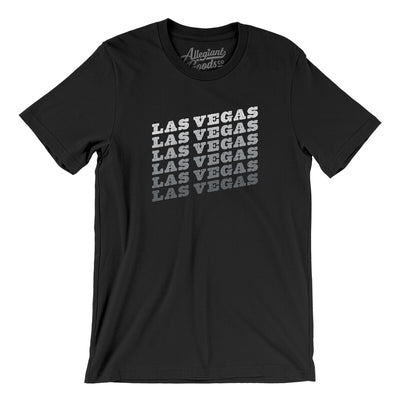 Las Vegas Vintage Repeat Men/Unisex T-Shirt-Black-Allegiant Goods Co. Vintage Sports Apparel
