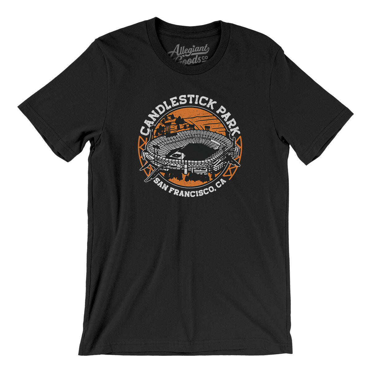 Candlestick Park Men/Unisex TShirt Allegiant Goods Co.