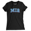 Mia Varsity Women's T-Shirt-Black-Allegiant Goods Co. Vintage Sports Apparel