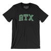 Atx Varsity Men/Unisex T-Shirt-Black-Allegiant Goods Co. Vintage Sports Apparel