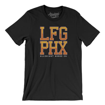 Lfg Phx Men/Unisex T-Shirt-Black-Allegiant Goods Co. Vintage Sports Apparel