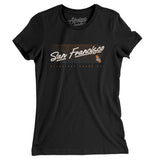 San Francisco Retro Women's T-Shirt-Allegiant Goods Co. Vintage Sports Apparel