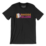 Rhode Island Coffee Men/Unisex T-Shirt-Allegiant Goods Co. Vintage Sports Apparel