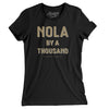 Nola By A Thousand Women's T-Shirt-Black-Allegiant Goods Co. Vintage Sports Apparel
