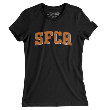 Sfca Varsity Women's T-Shirt-Allegiant Goods Co. Vintage Sports Apparel