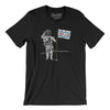 Chicago Flag Moonman Men/Unisex T-Shirt-Black-Allegiant Goods Co. Vintage Sports Apparel