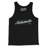 Jacksonville Retro Men/Unisex Tank Top-Allegiant Goods Co. Vintage Sports Apparel