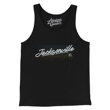 Jacksonville Retro Men/Unisex Tank Top-Allegiant Goods Co. Vintage Sports Apparel