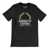 Rainbow Centre Men/Unisex T-Shirt-Black-Allegiant Goods Co. Vintage Sports Apparel