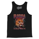 Florida Hockey Throwback Mascot Men/Unisex Tank Top-Allegiant Goods Co. Vintage Sports Apparel