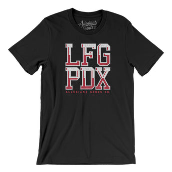 Lfg Pdx Men/Unisex T-Shirt-Allegiant Goods Co. Vintage Sports Apparel