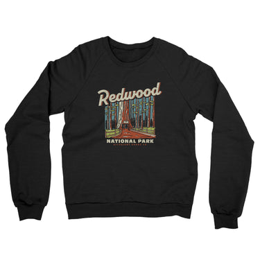 Redwood National Park Midweight French Terry Crewneck Sweatshirt-Allegiant Goods Co. Vintage Sports Apparel