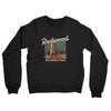 Redwood National Park Midweight French Terry Crewneck Sweatshirt-Black-Allegiant Goods Co. Vintage Sports Apparel