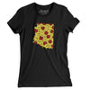 Arizona Pizza State Women's T-Shirt-Black-Allegiant Goods Co. Vintage Sports Apparel