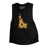 Idaho Pizza State Women's Flowey Scoopneck Muscle Tank-Allegiant Goods Co. Vintage Sports Apparel