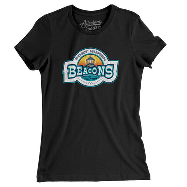 Port Huron Beacons Hockey Women's T-Shirt-Allegiant Goods Co. Vintage Sports Apparel