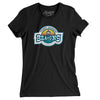 Port Huron Beacons Hockey Women's T-Shirt-Black-Allegiant Goods Co. Vintage Sports Apparel