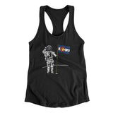 Colorado Flag Moonman Women's Racerback Tank-Allegiant Goods Co. Vintage Sports Apparel