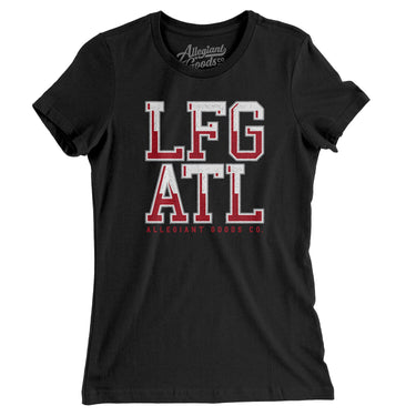 Lfg Atl Women's T-Shirt-Allegiant Goods Co. Vintage Sports Apparel