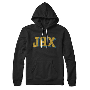Jax Varsity Hoodie-Black-Allegiant Goods Co. Vintage Sports Apparel