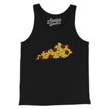 Kentucky Pizza State Men/Unisex Tank Top-Allegiant Goods Co. Vintage Sports Apparel