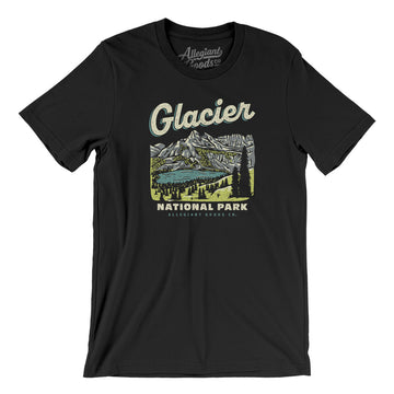 Glacier National Park Men/Unisex T-Shirt - Allegiant Goods Co.