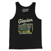 Glacier National Park Men/Unisex Tank Top-Black-Allegiant Goods Co. Vintage Sports Apparel