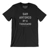 San Antonio By A Thousand Men/Unisex T-Shirt-Black-Allegiant Goods Co. Vintage Sports Apparel