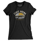 Pittsburgh Civic Arena Women's T-Shirt-Allegiant Goods Co. Vintage Sports Apparel