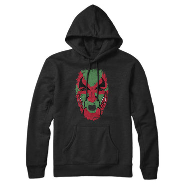 David Puddy Devil Face Paint Hoodie-Allegiant Goods Co. Vintage Sports Apparel