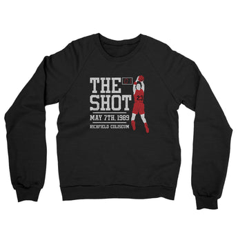 The Shot Midweight French Terry Crewneck Sweatshirt-Allegiant Goods Co. Vintage Sports Apparel