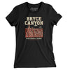 Bryce Canyon National Park Women's T-Shirt-Black-Allegiant Goods Co. Vintage Sports Apparel