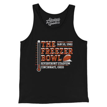 The Freezer Bowl Men/Unisex Tank Top-Allegiant Goods Co. Vintage Sports Apparel