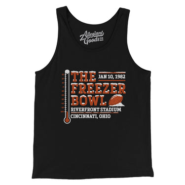 The Freezer Bowl Men/Unisex Tank Top-Allegiant Goods Co. Vintage Sports Apparel