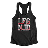 Lfg Njd Women's Racerback Tank-Allegiant Goods Co. Vintage Sports Apparel