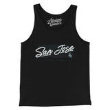 San Jose Retro Men/Unisex Tank Top-Allegiant Goods Co. Vintage Sports Apparel