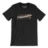 Philadelphia Retro Men/Unisex T-Shirt-Black-Allegiant Goods Co. Vintage Sports Apparel
