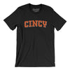 Cincy Varsity Men/Unisex T-Shirt-Black-Allegiant Goods Co. Vintage Sports Apparel