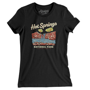 Hot Springs National Park Women's T-Shirt-Allegiant Goods Co. Vintage Sports Apparel