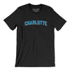 Charlotte Varsity Men/Unisex T-Shirt-Black-Allegiant Goods Co. Vintage Sports Apparel