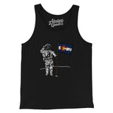 Colorado Flag Moonman Men/Unisex Tank Top-Black-Allegiant Goods Co. Vintage Sports Apparel