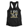 Lfg Jax Women's Racerback Tank-Black-Allegiant Goods Co. Vintage Sports Apparel