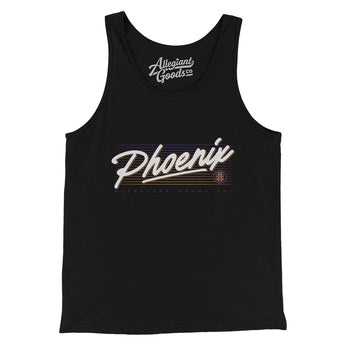 Phoenix Retro Men/Unisex Tank Top-Allegiant Goods Co. Vintage Sports Apparel