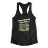 Great Smoky Mountains National Park Women's Racerback Tank-Black-Allegiant Goods Co. Vintage Sports Apparel
