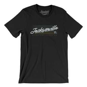 Jacksonville Retro Men/Unisex T-Shirt-Allegiant Goods Co. Vintage Sports Apparel