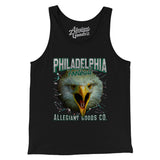 Philadelphia Football Throwback Mascot Men/Unisex Tank Top-Allegiant Goods Co. Vintage Sports Apparel
