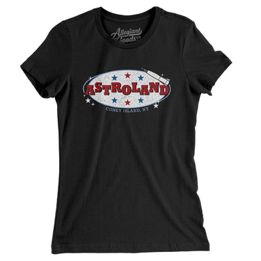 Astroland Coney Island Women's T-Shirt-Allegiant Goods Co. Vintage Sports Apparel