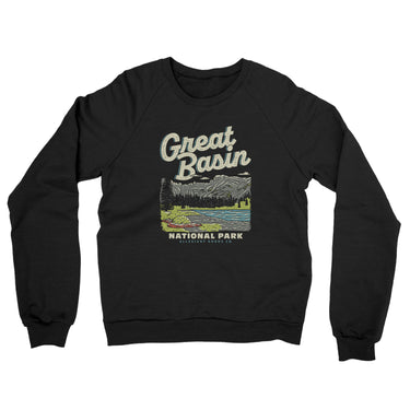 Great Basin National Park Midweight French Terry Crewneck Sweatshirt-Allegiant Goods Co. Vintage Sports Apparel