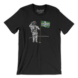 Portland Flag Moonman Men/Unisex T-Shirt-Allegiant Goods Co. Vintage Sports Apparel